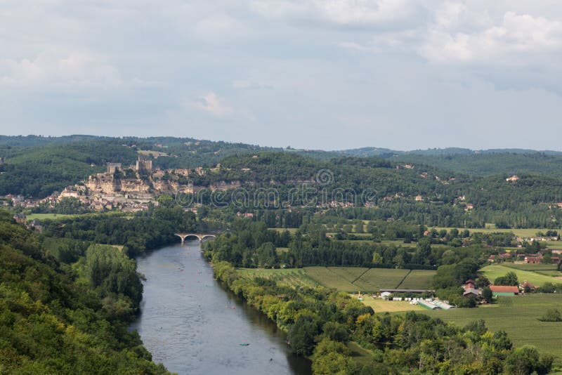 Paisagem de Dordogne imagens de stock Paisagem de Dordogne imagens de stock