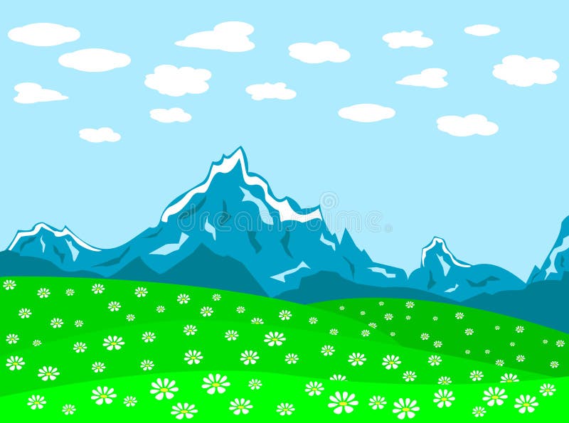 paisagem de montanhas com pixel art. ilustração vetorial. 11508049