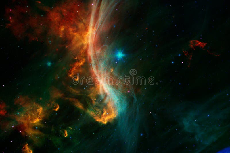 Paisaje Cósmico, Impresionante Fondo De Pantalla De Ciencia Ficción Con Un  Interminable Espacio Exterior Stock de ilustración - Ilustración de  lechoso, paisaje: 164661417