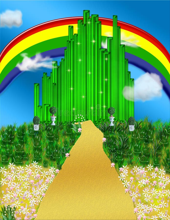 Paisaje colorido ilustración del vector Paisaje colorido ilustración del vector