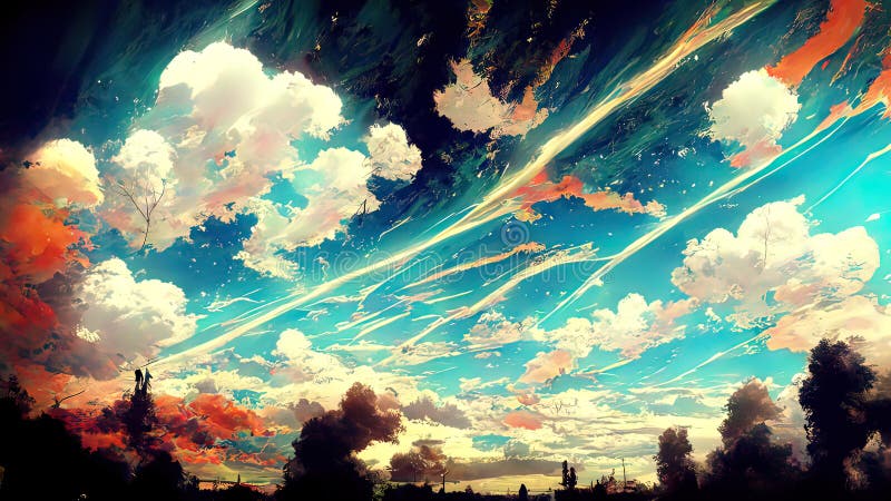 Paisaje De Manga Anime Al Atardecer 4k Moody Lofi Fondo Abstracto. Triste Y Hermosa Obra De Arte Con Nubes Y Campos Rosas. Stock de ilustración - Ilustración de muebles, hermoso: 253207652 Paisaje De Manga Anime Al Atardecer 4k Moody Lofi Fondo Abstracto. Triste Y Hermosa Obra De Arte Con Nubes Y Campos Rosas. Stock de ilustración - Ilustración de muebles, hermoso: 253207652