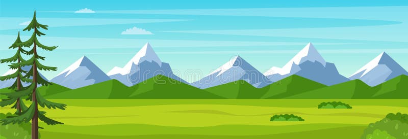 Paisaje De Montaña Con Bosque De Verano Ilustración del Vector - Ilustración de rango, verde: 218303423 Paisaje De Montaña Con Bosque De Verano Ilustración del Vector - Ilustración de rango, verde: 218303423