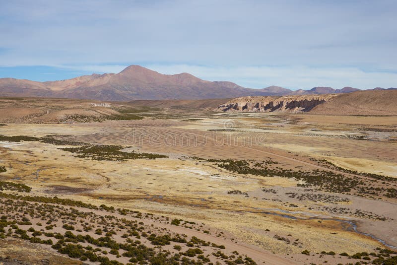 Paisaje del Altiplano imagen de archivo. Imagen de paisaje - 56867945