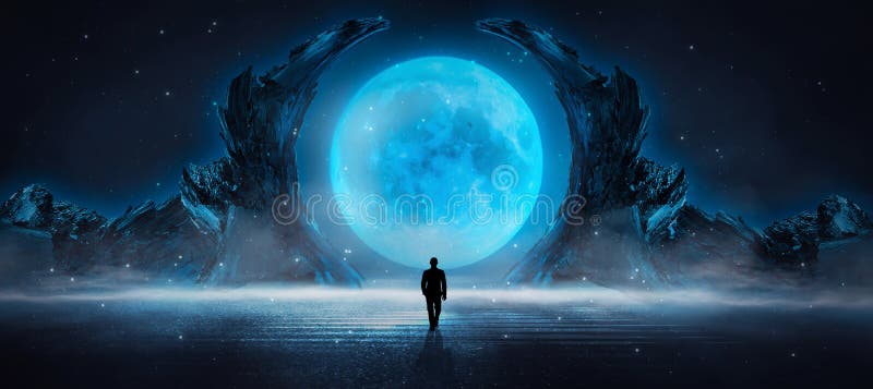 Paisaje Nocturno Futurista Con Paisaje Abstracto E Isla, Luz De La Luna, Brillo Stock de ilustración - Ilustración de hermoso, arte: 161593409 Paisaje Nocturno Futurista Con Paisaje Abstracto E Isla, Luz De La Luna, Brillo Stock de ilustración - Ilustración de hermoso, arte: 161593409