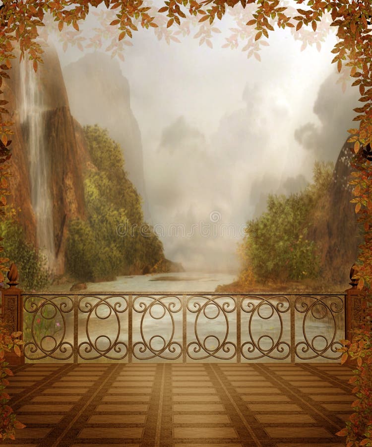 Paisaje otoñal 4 libre illustration Paisaje otoñal 4 libre illustration