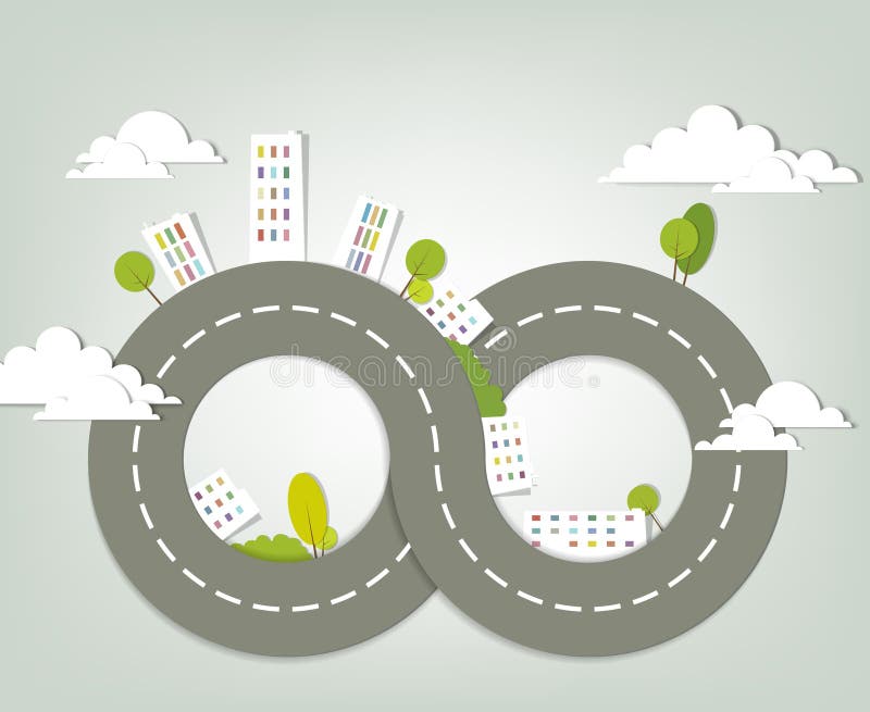 Paisaje urbano creativo libre illustration Paisaje urbano creativo libre illustration