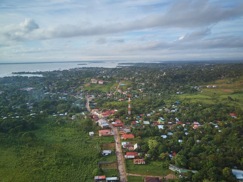 Ciudad De Bluefields En Nicaragua Foto de archivo Imagen de océano, tropical 125708186