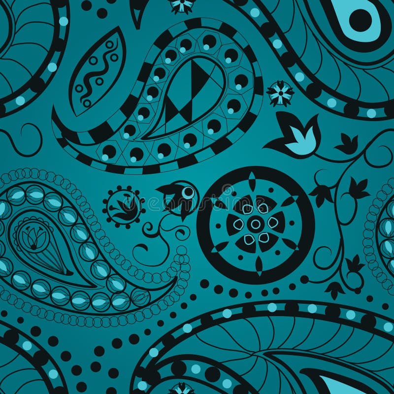 Paisley Seamless Pattern