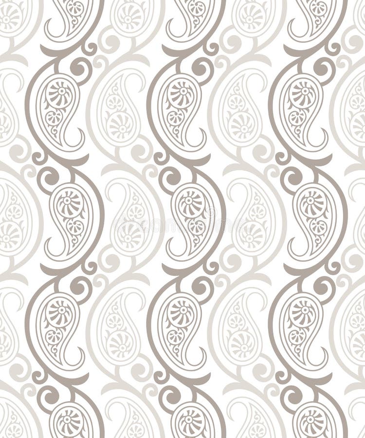 Paisley vector background royalty free illustration