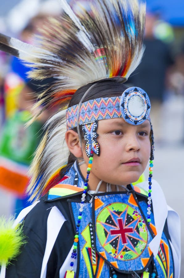 Red white and blue face paint, At the Pow Wow. Kids got the…