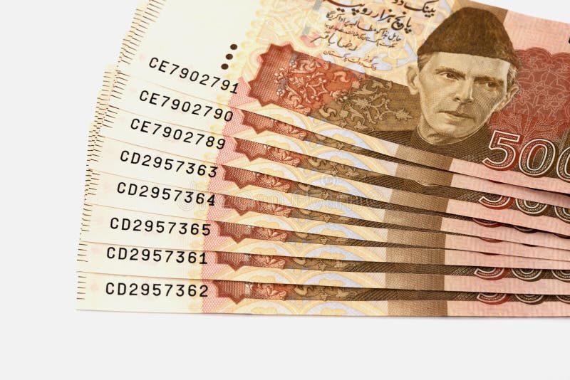 Pakistanische Rupien-pakistanische Währungsnoten