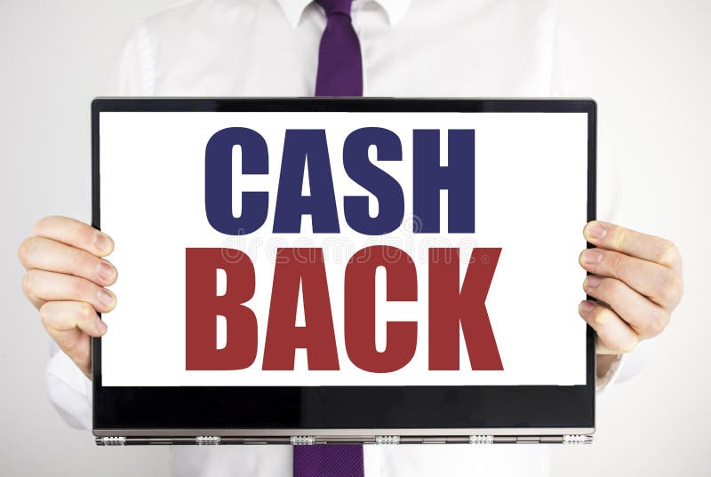 Palabra, escribiendo la devolución de efectivo Cashback El concepto del negocio para la garantía del dinero escrita en el ordenad fotos de archivo Palabra, escribiendo la devolución de efectivo Cashback El concepto del negocio para la garantía del dinero escrita en el ordenad fotos de archivo