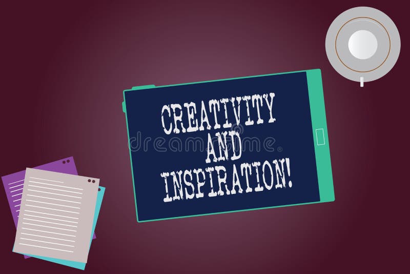 Palabra que escribe creatividad y la inspiración del texto El concepto del negocio para la estrategia usada para tomar decisiones foto de archivo Palabra que escribe creatividad y la inspiración del texto El concepto del negocio para la estrategia usada para tomar decisiones foto de archivo