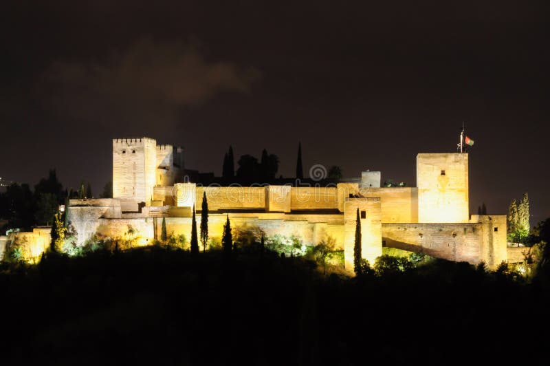 Palace of the Alhambra in Granada