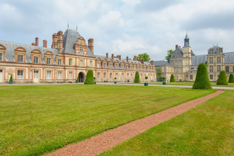 Palace of Fontainebleau in France
