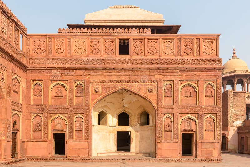 Palace inside Agra Fort, Agra, Uttar Pradesh, India