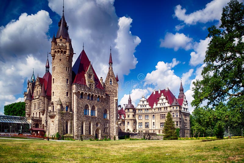 Palace in Moszna, Poland