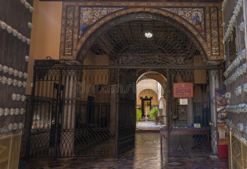 Palacio de la casa de la condesa de Lebrija imagenes de archivo Palacio de la casa de la condesa de Lebrija imagenes de archivo