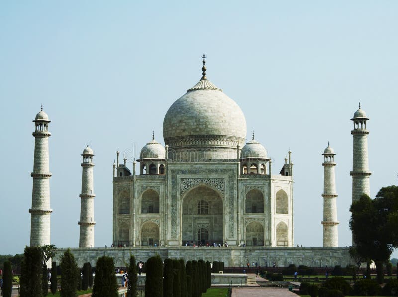 Palacio de Taj Mahal en la India foto de archivo Palacio de Taj Mahal en la India foto de archivo