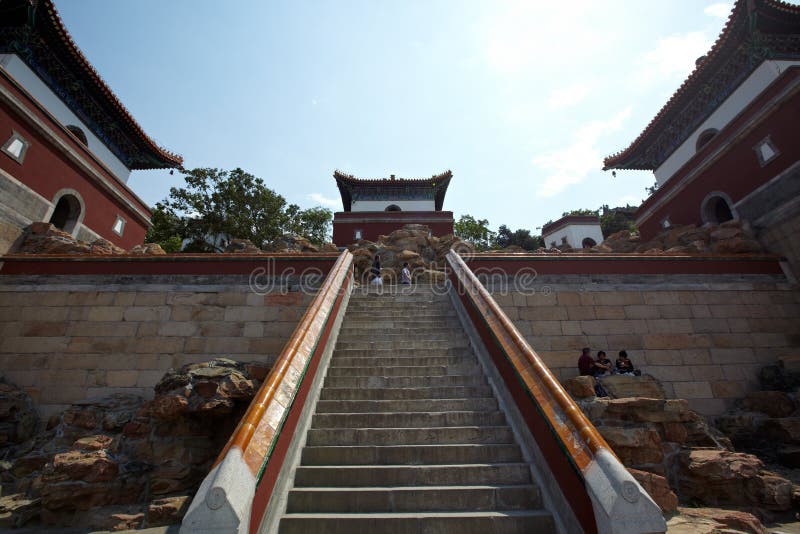 Palacio de verano de China fotografía de archivo libre de regalías Palacio de verano de China fotografía de archivo libre de regalías