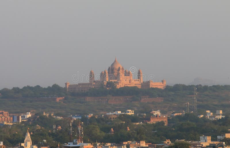 Palacio Jodhpur constructiva histórica la India de Umaid Bhawan imagenes de archivo Palacio Jodhpur constructiva histórica la India de Umaid Bhawan imagenes de archivo