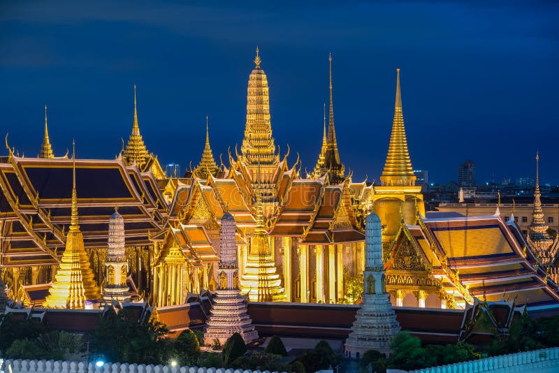 Palacio magnífico, Bangkok, Tailandia
