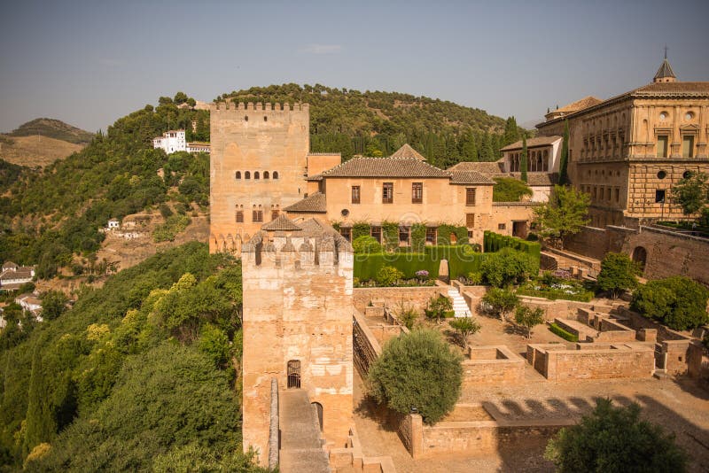 Palais d'Alhambra images libres de droits Palais d'Alhambra images libres de droits