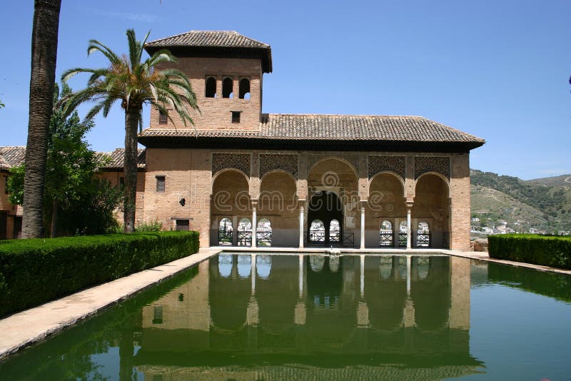 Palais d'Alhambra à Grenade, Andalousie