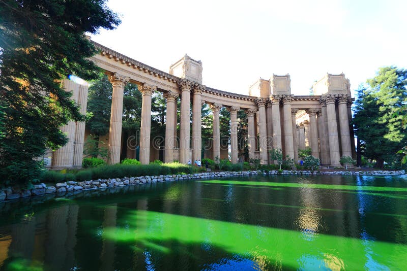 Fine Arts Palace at San Francisco, California United States. Fine Arts Palace at San Francisco, California United States.