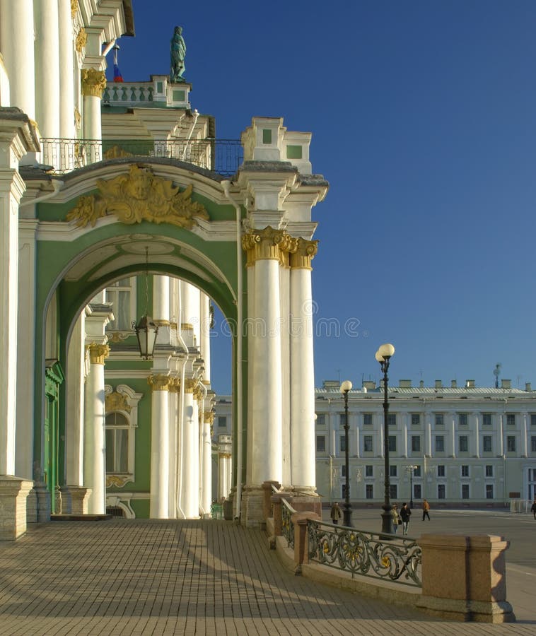 Winter palace in St. Petersburg, Russia. Winter palace in St. Petersburg, Russia