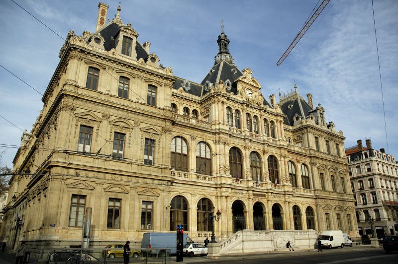 Palais de la Bourse stock photo