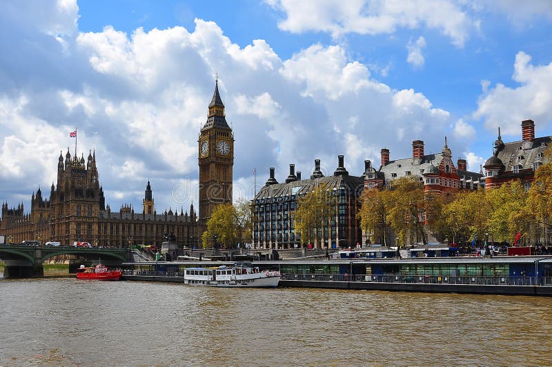 Palais de Westminster et Big Ben, Londres, R-U photographie stock Palais de Westminster et Big Ben, Londres, R-U photographie stock