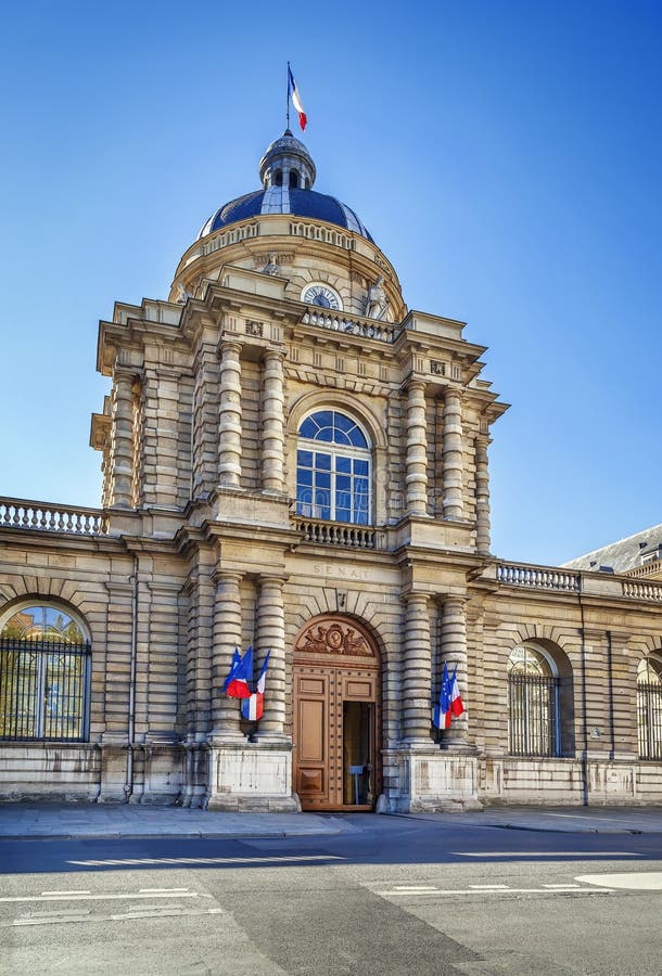 Palais du luxembourgeois, Paris photo libre de droits Palais du luxembourgeois, Paris photo libre de droits