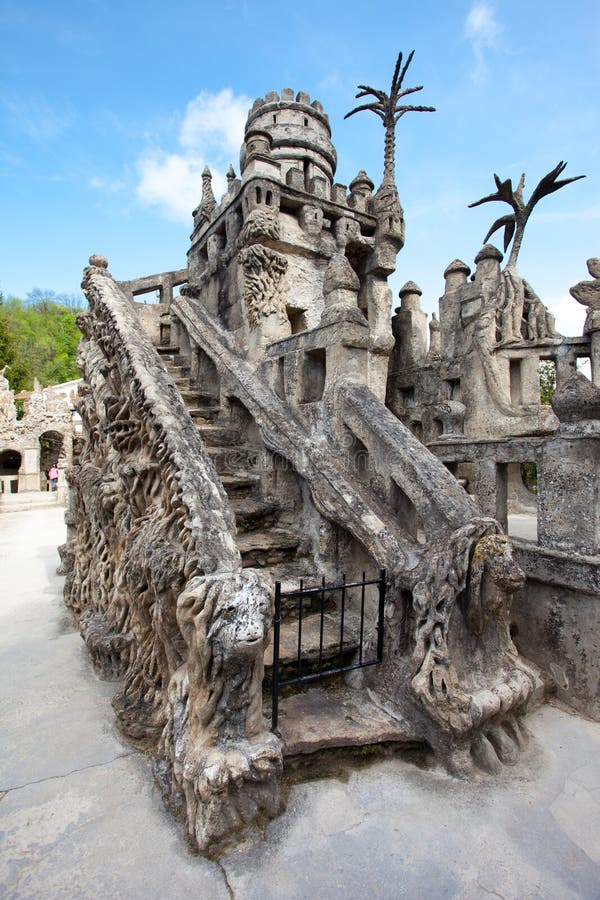 Palais Ideal Castle Stairway