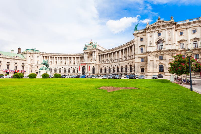 Palais impérial de Hofburg, Vienne image stock Palais impérial de Hofburg, Vienne image stock