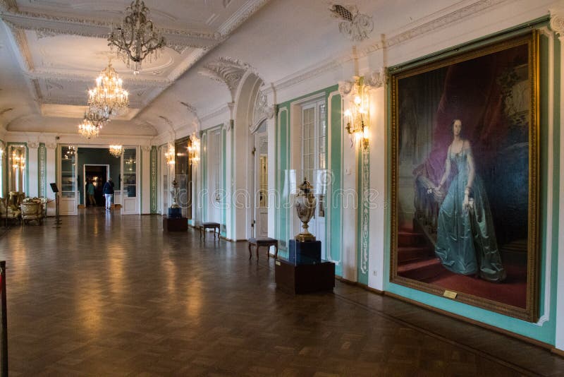 Palais intérieur de Kadriorg images libres de droits Palais intérieur de Kadriorg images libres de droits