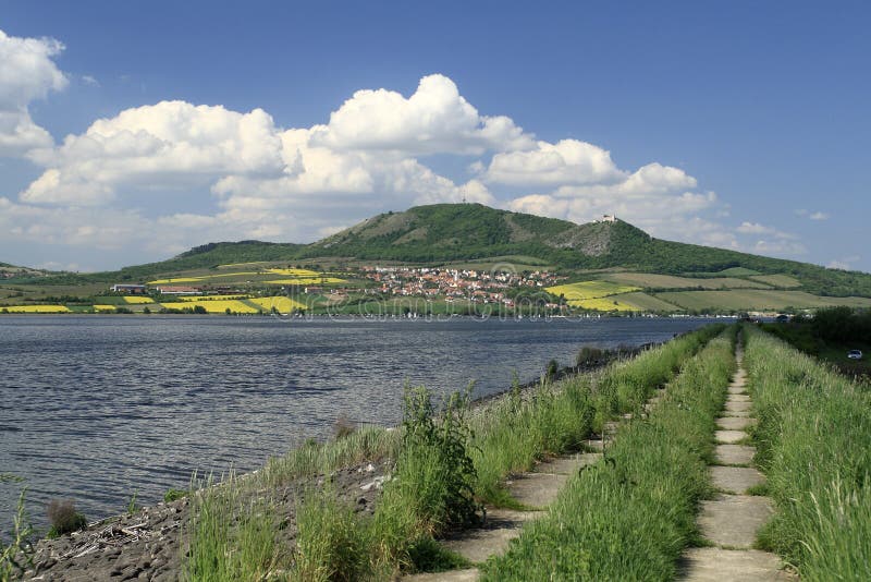 Palava Mountains and the Nove Mlyny Dam