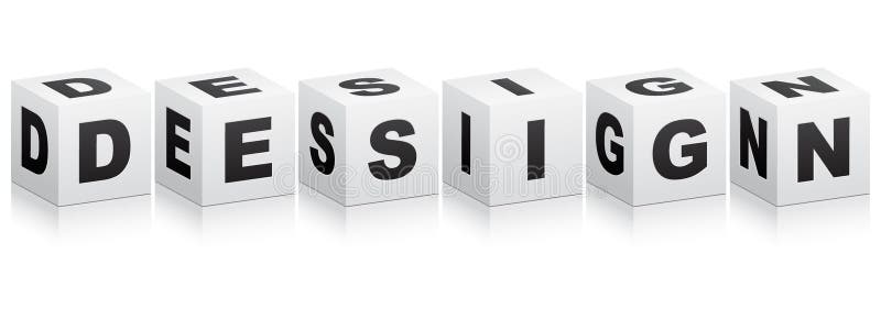 Palavra do projeto ilustração royalty free