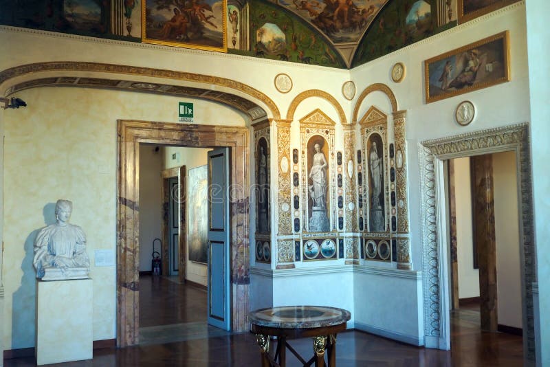 Palazzo Braschi Today Museum Of Rome Italy Editorial Image