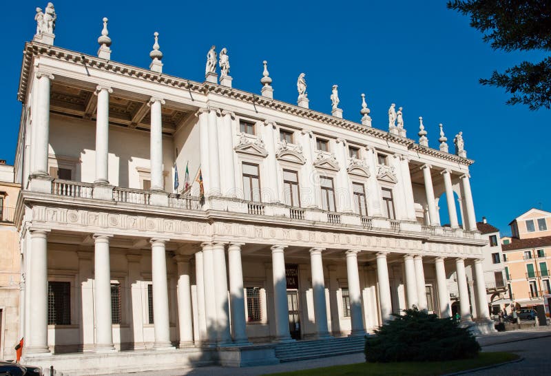Palazzo Chiericati à Vicence photographie stock Palazzo Chiericati à Vicence photographie stock