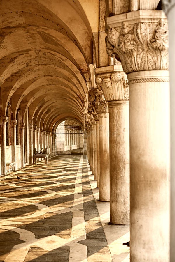 Palazzo del ` s del doge a Venezia, Italia immagini stock Palazzo del ` s del doge a Venezia, Italia immagini stock