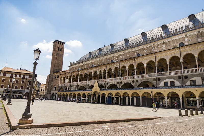 The Palazzo della Ragione in Padua.