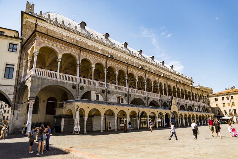 The Palazzo della Ragione in Padua.