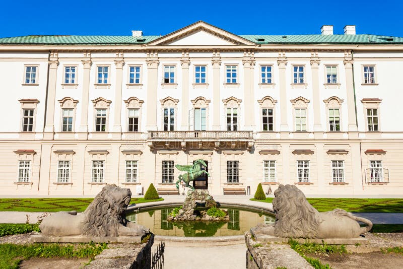Palazzo di Schloss Mirabell, Salisburgo immagine stock Palazzo di Schloss Mirabell, Salisburgo immagine stock
