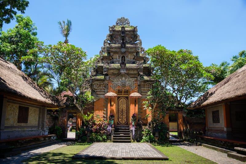 Palazzo di Ubud, Bali fotografie stock libere da diritti Palazzo di Ubud, Bali fotografie stock libere da diritti