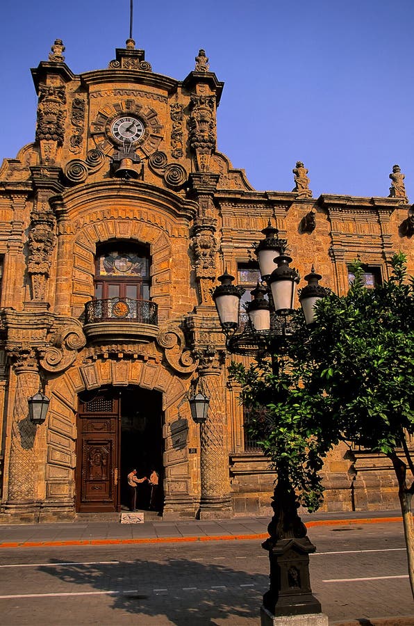 Palazzo governativo Guadalajara, Messico immagine stock libera da diritti Palazzo governativo Guadalajara, Messico immagine stock libera da diritti