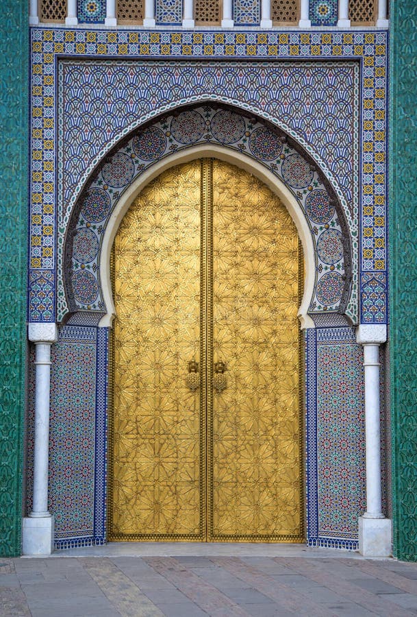 Palazzo reale a Fes, Marocco