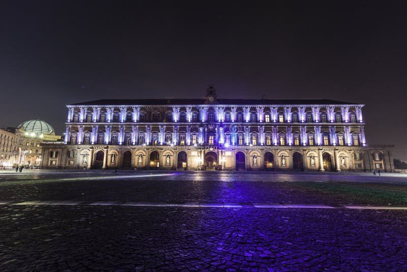 Palazzo reale, piazza plebiscito , naples