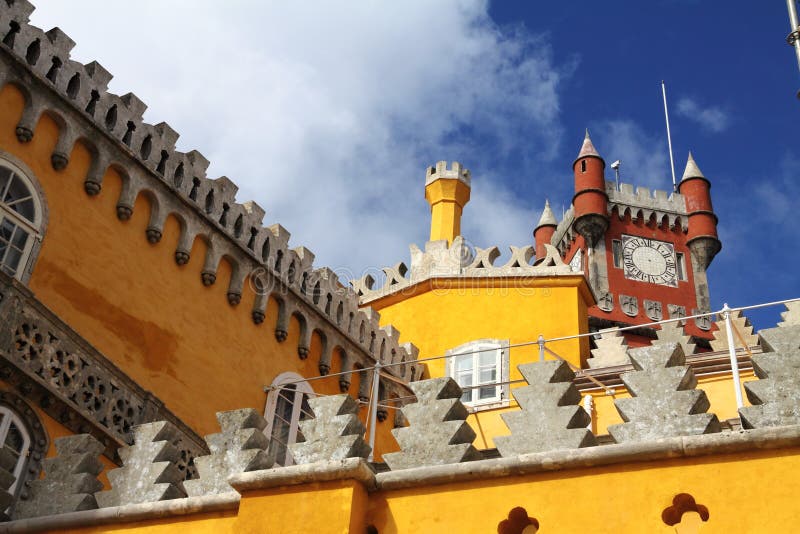 Palazzo in Sintra, Portogallo fotografia stock libera da diritti Palazzo in Sintra, Portogallo fotografia stock libera da diritti