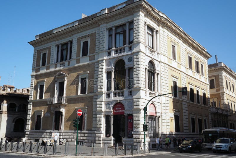Palazzo Zanardelli in Rome, Italy Editorial Image - Image of ...